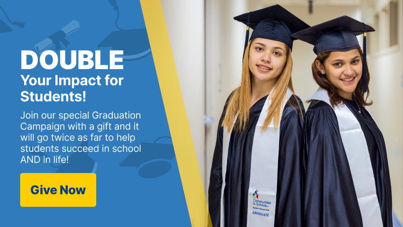 Double your impact for students! Give Now