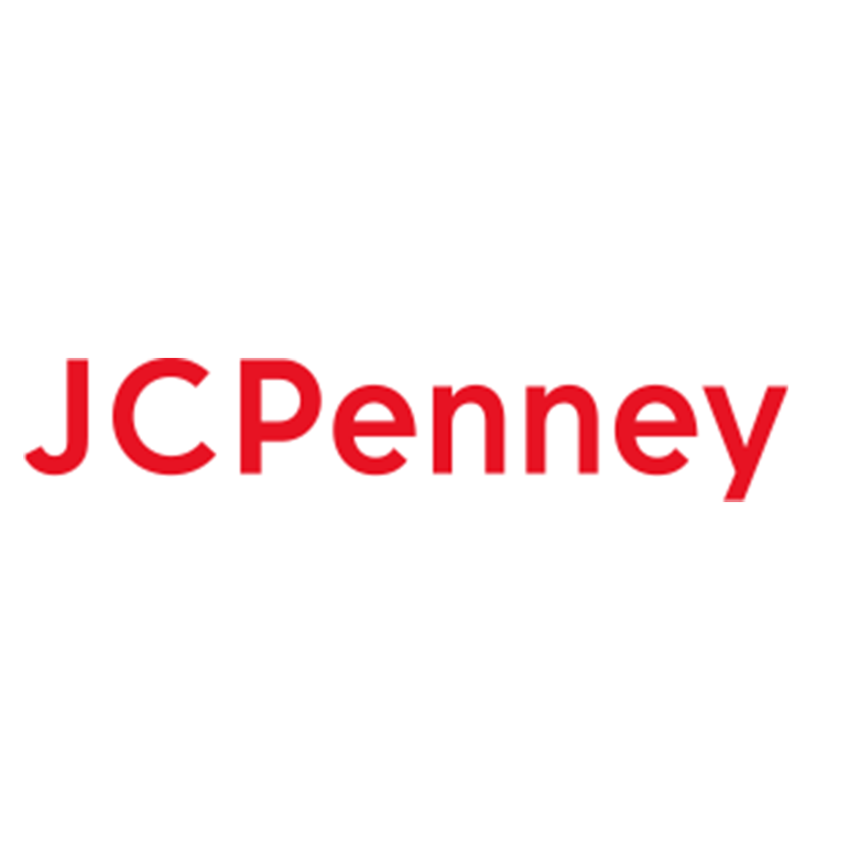 The JCPenny logo with a white background