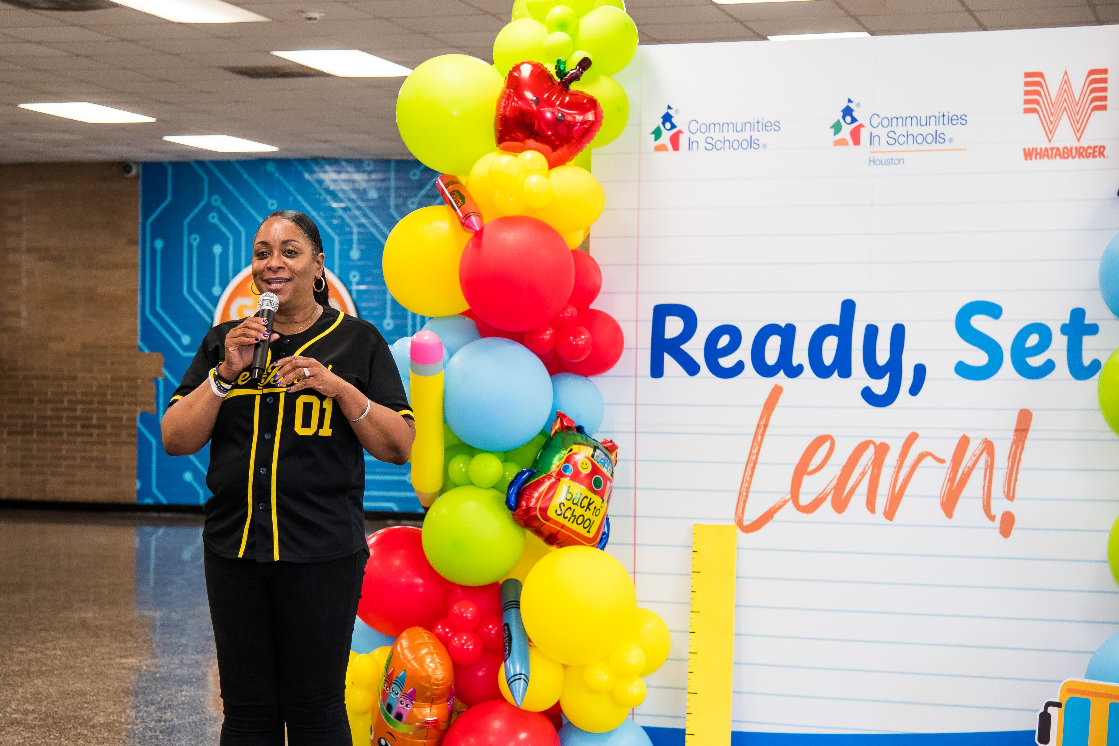 CIS of Houston and Whataburger "Ready, Set, Learn" Event