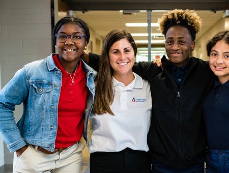 CIS Site Coordinator and Students