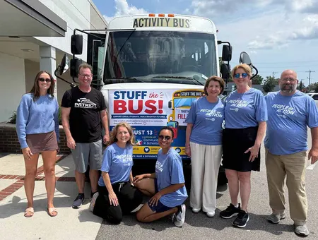 CIS of Cape Fear Stuff the Bus