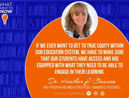 Our Chief Program and Innovation Officer, Heather Clawson