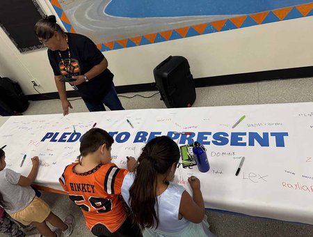 Pledge to Be Present at Natchez ES